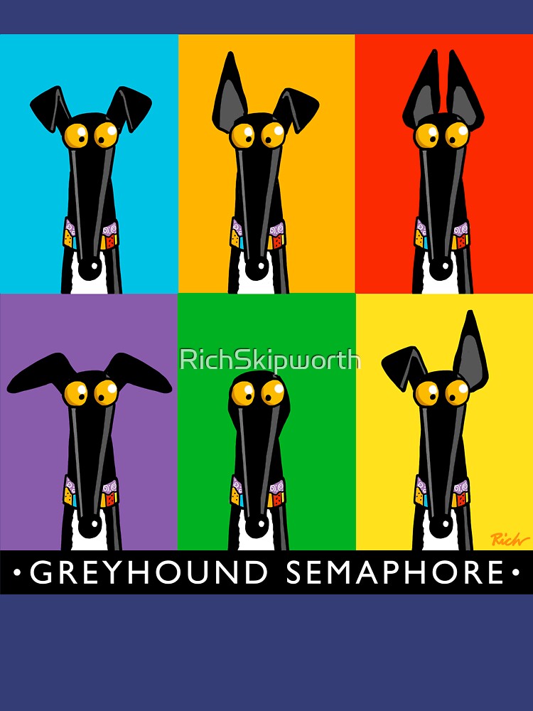Greyhound Semaphore with title by RichSkipworth