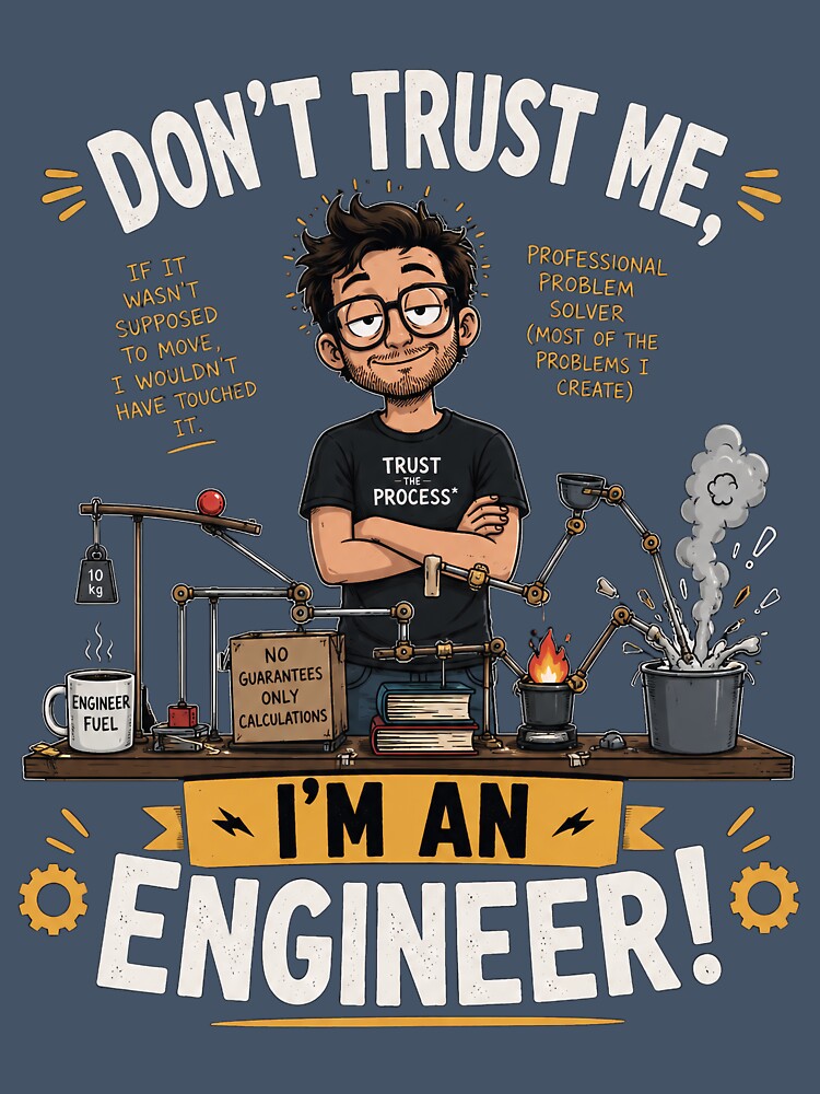Don't trust me, I'm an Engineer! by prsnthprfct