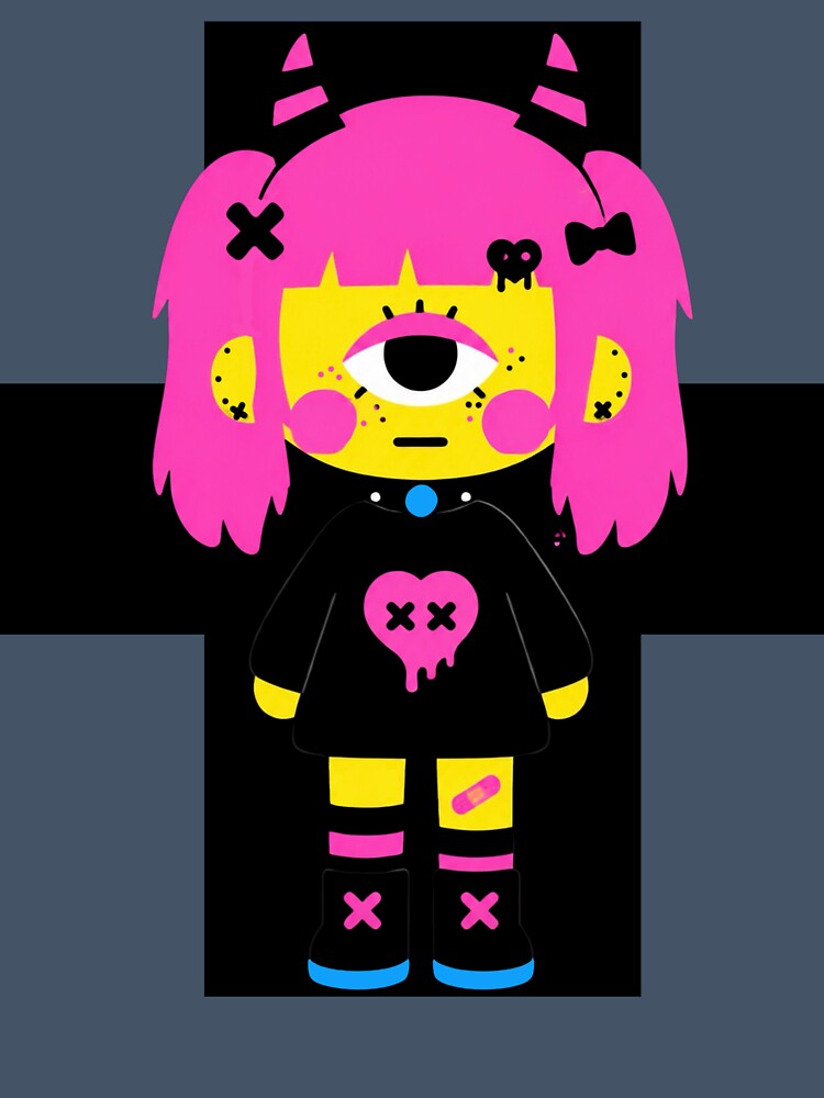 Yami kawaii cyclops by Kaleidastar