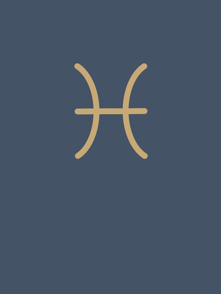 Pisces Zodiac Symbol by Merchgard