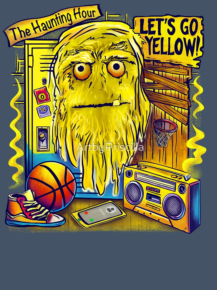 R.L. Stine’s The Haunting Hour Art: Big Yellow by ArtbyPriscilla
