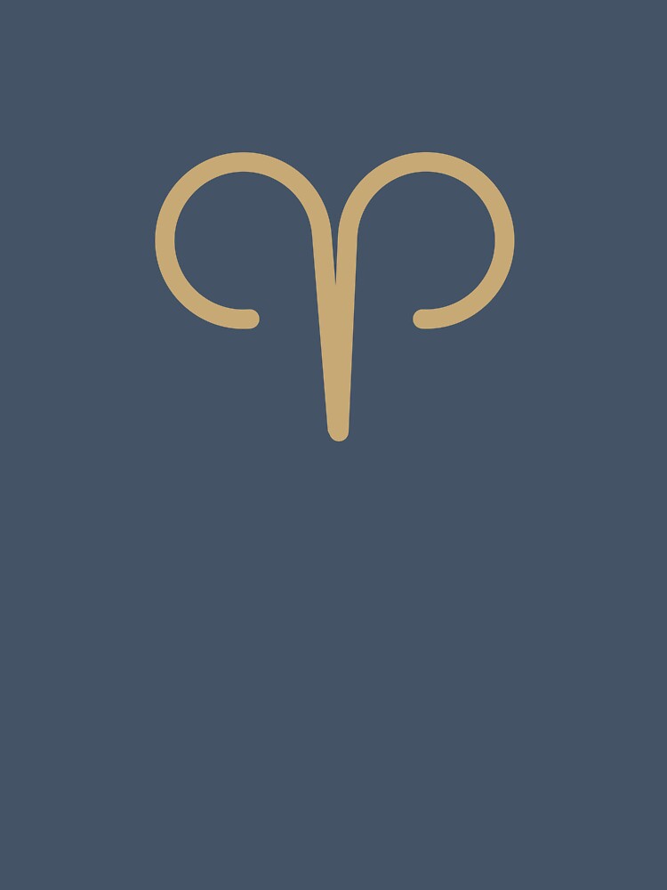 Aries Zodiac Symbol by Merchgard
