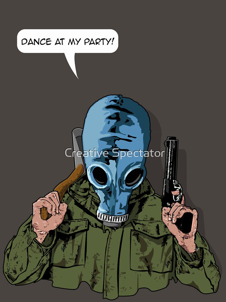 Dead Man's Shoes "Dance at my party" Comic Style Illustration by Creative Spectator