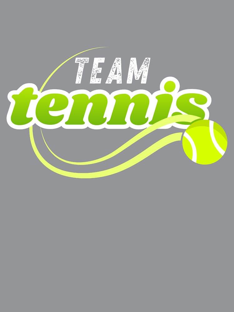 Team Tennis (for dark colours) by Creative Kelly