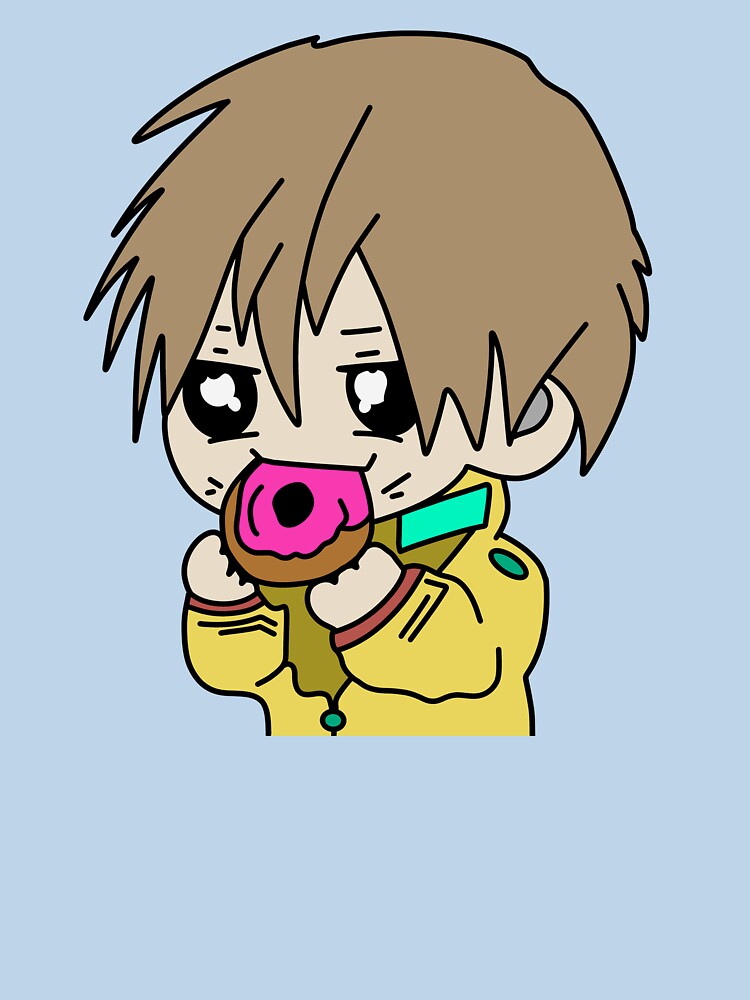 Boy Eating Donut by AVBurn
