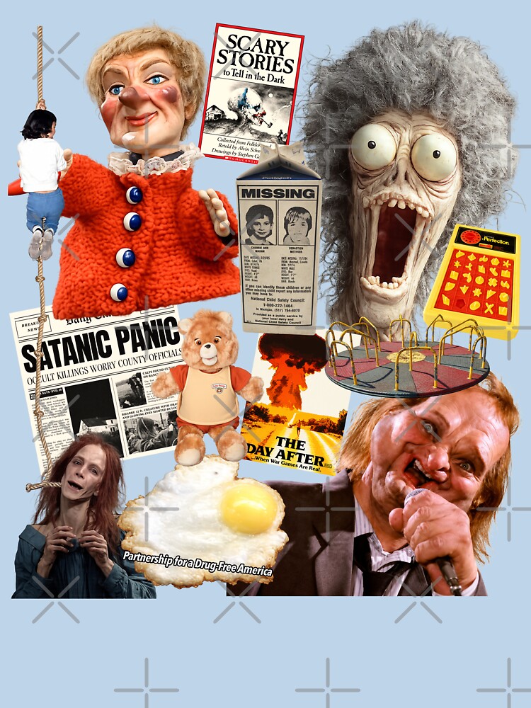 80s Kid Nightmare / Anxiety Fuel Pop Culture Memories by darklordpug