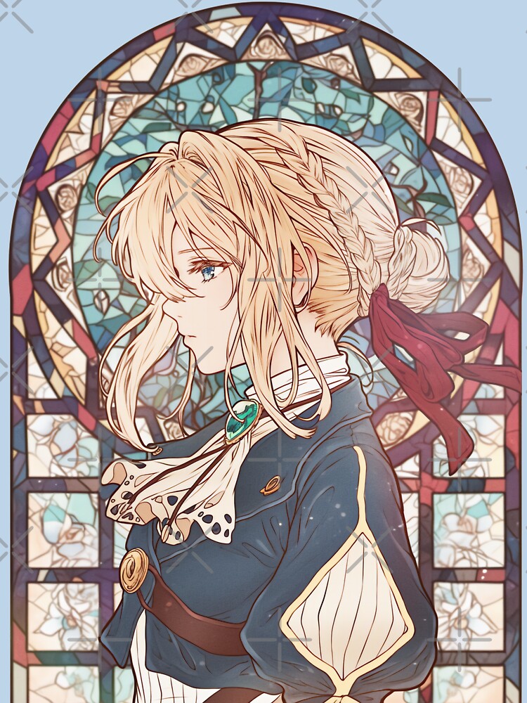 Stained Glass Violet Evergarden by SchellStation