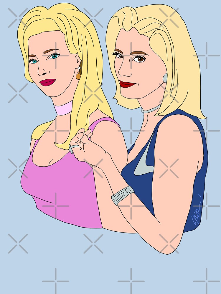 Romy and Michele by thecompassrose