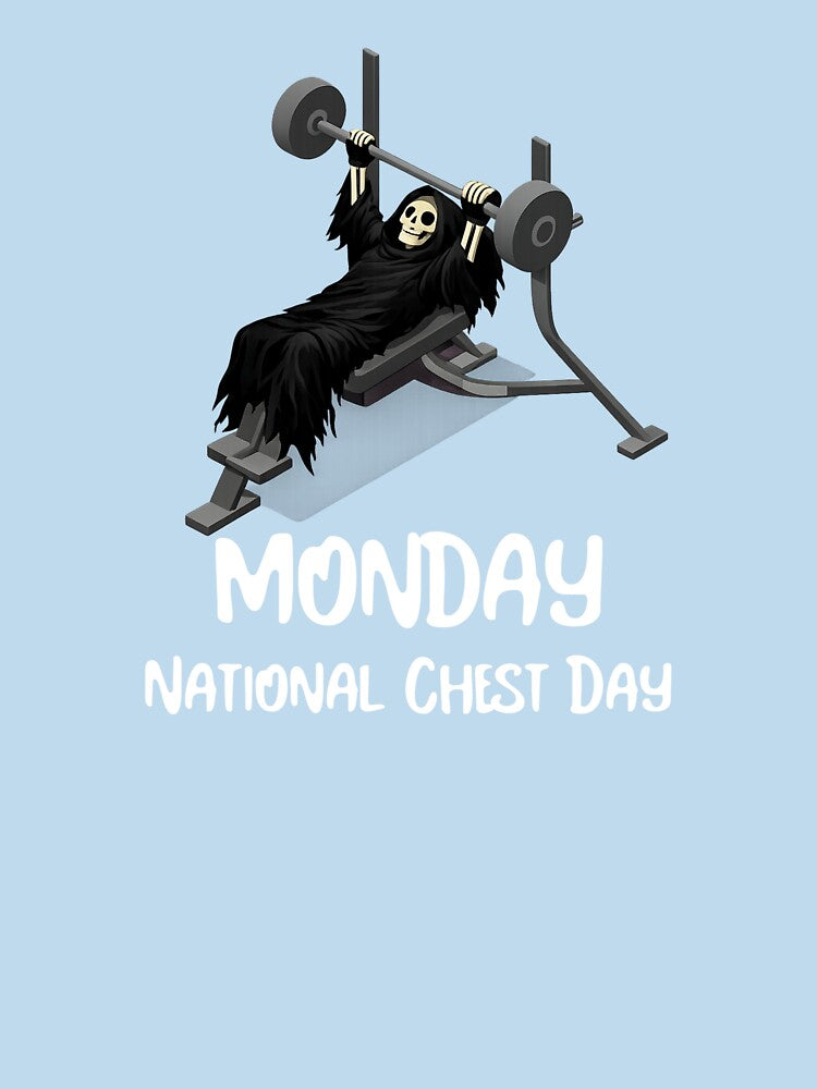 Monday is National Chest Day by spencestees