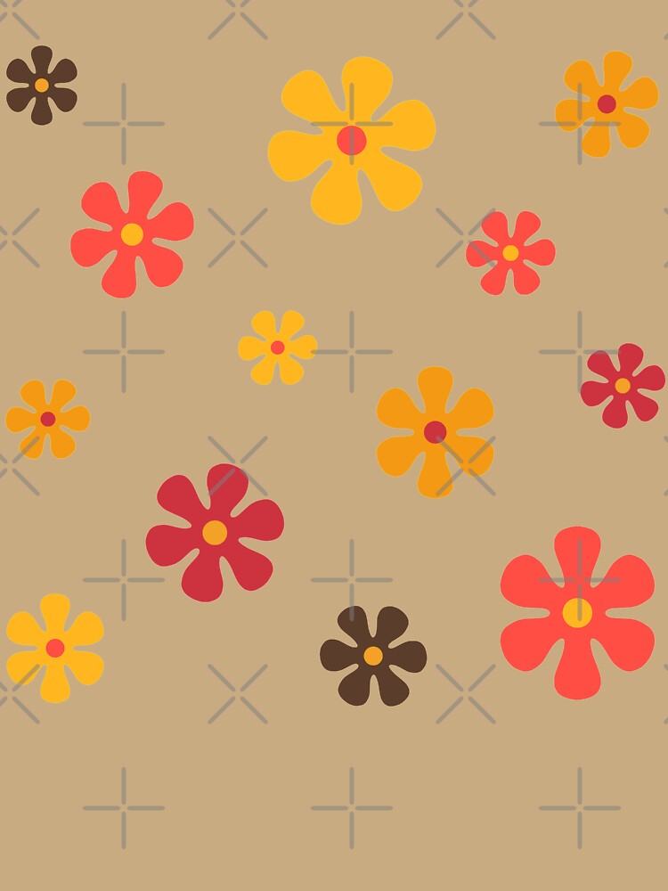 Retro Flowers by AestheticAnnette