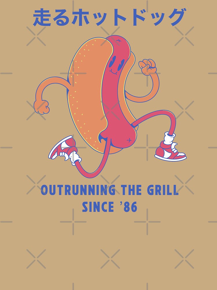 Running Hotdog Since 86 by Artthree