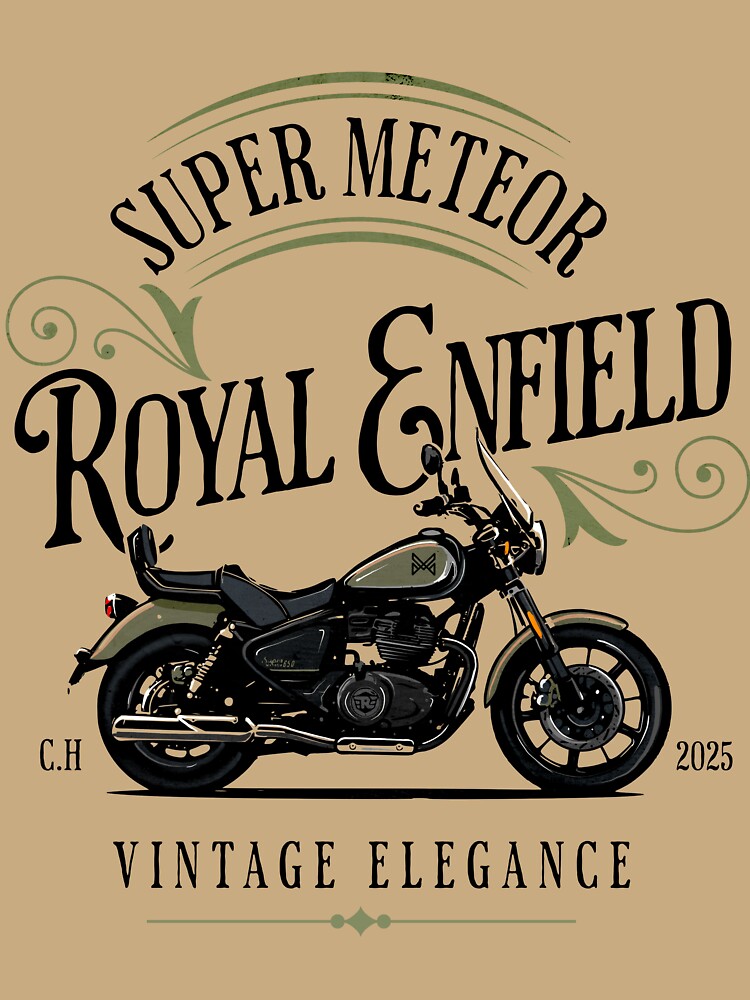 vintage elegance ROYAL ENFIELD SUPER METEOR 650 by monsalve-autos
