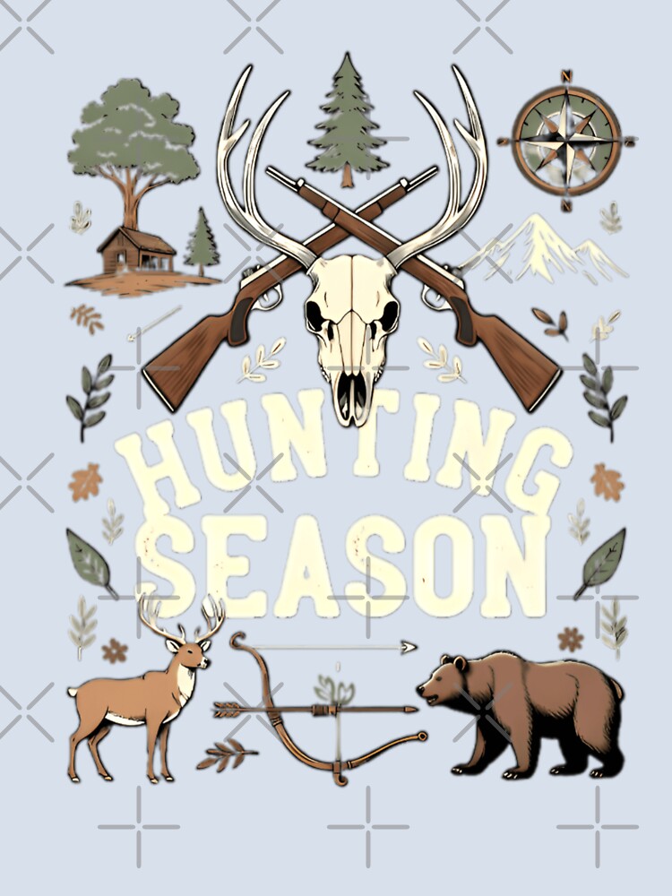 Hunting Season Deer Hunting Season Gift For Hunter by Thread&Fable