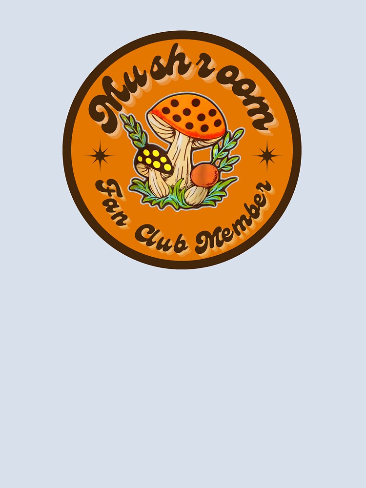 Mushroom Fan Club (circle) by RachelFortney