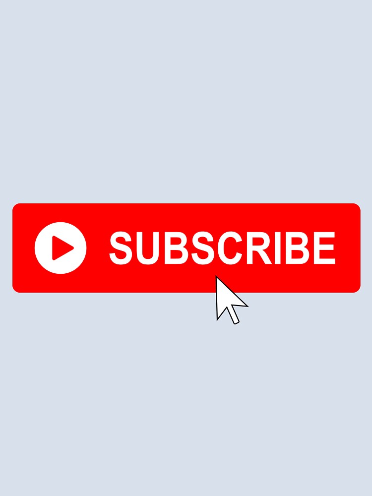 SubScribe to my channel Youtube Novelty Design by popotamfriends