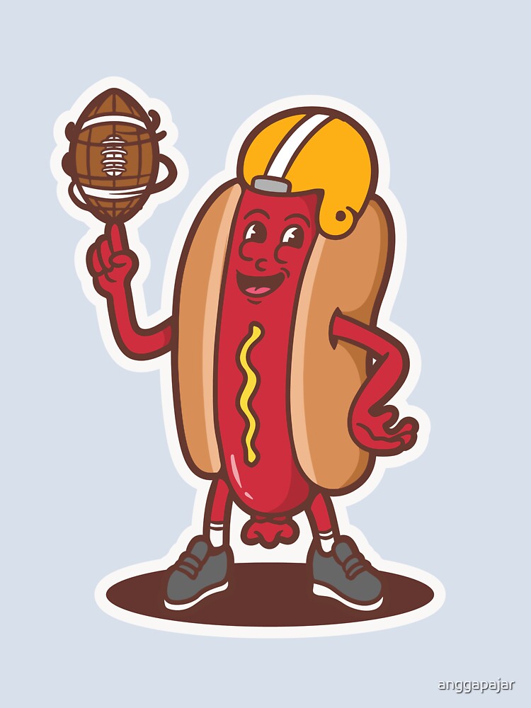 hotdog football by anggapajar