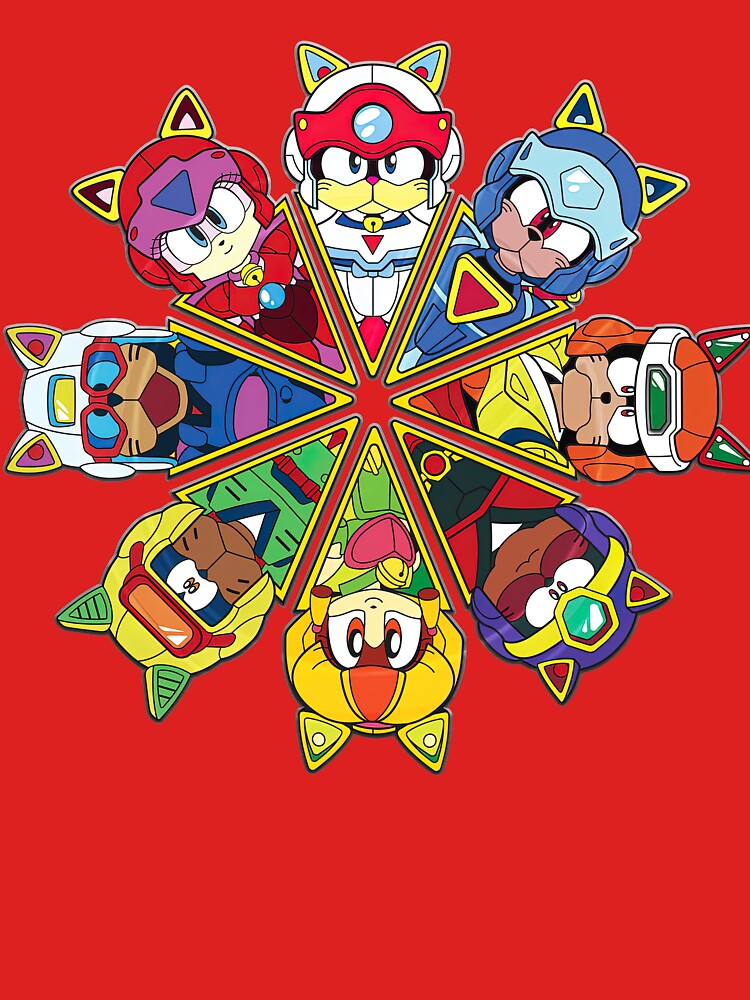 Samurai Pizza Cats Cartoon by Retr0Tshirts