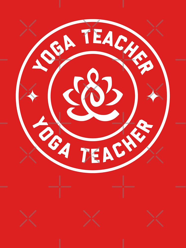 Yoga Teacher Official Logo | Yoga Instructor Gift #4 by SalahBlt