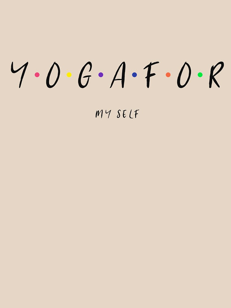 YOGA FOR MY SELF Classic T-Shirt for yoga poses by HalasDesign