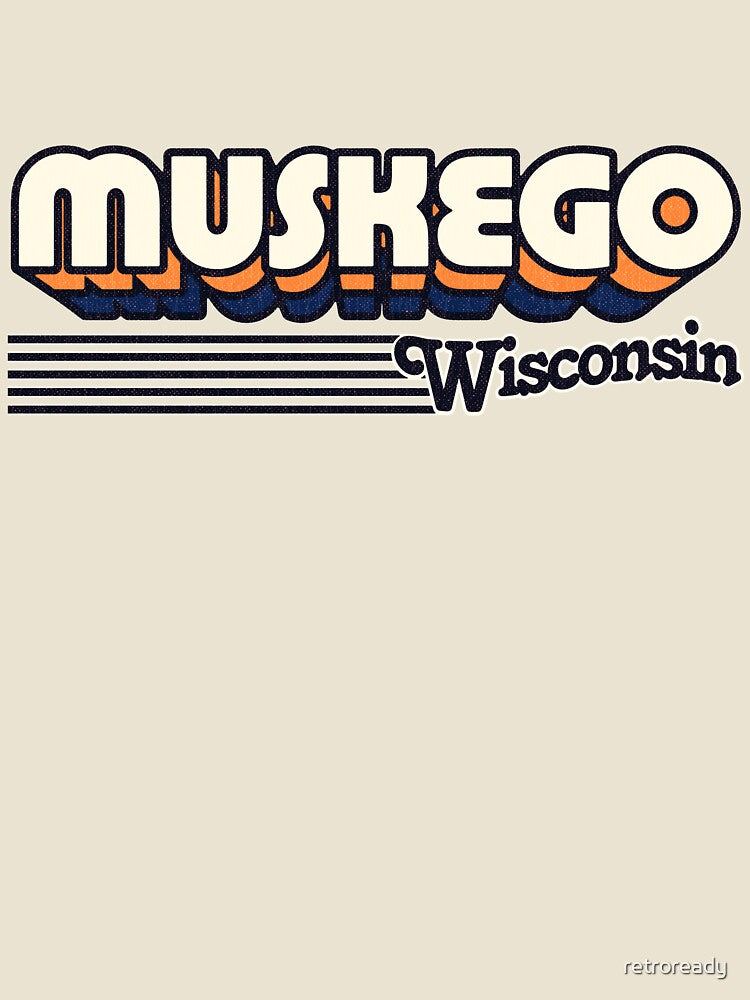 Muskego, Wisconsin | Retro Stripes by retroready