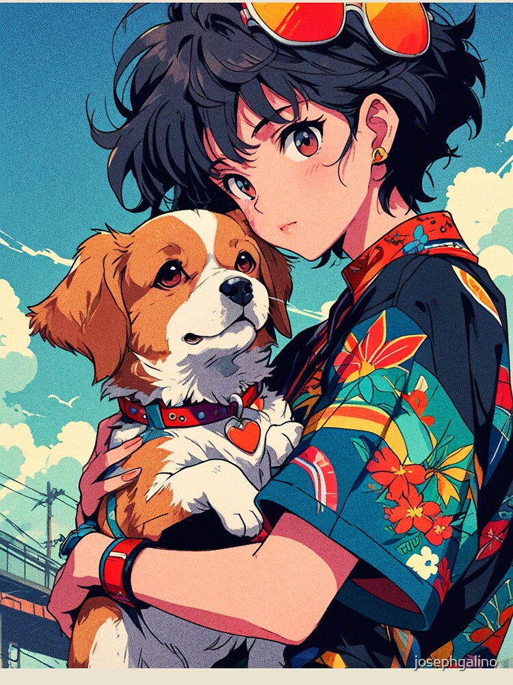 Puppy Love Retro by Retro Urban Wave
