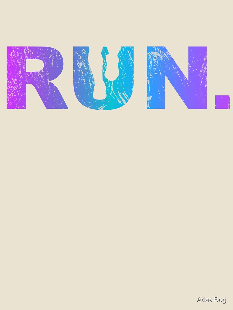 Funny Runner Shirt for Kids Runners Best Run Sports for Run Lover, by Atlas Bog