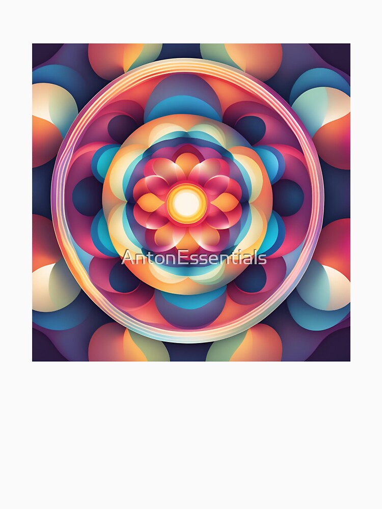 Vibrant circles intermingling in dynamic harmony by AntonEssentials