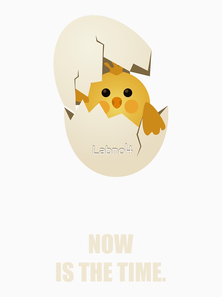 Now Is The Time - Motivating Quote by Labno4