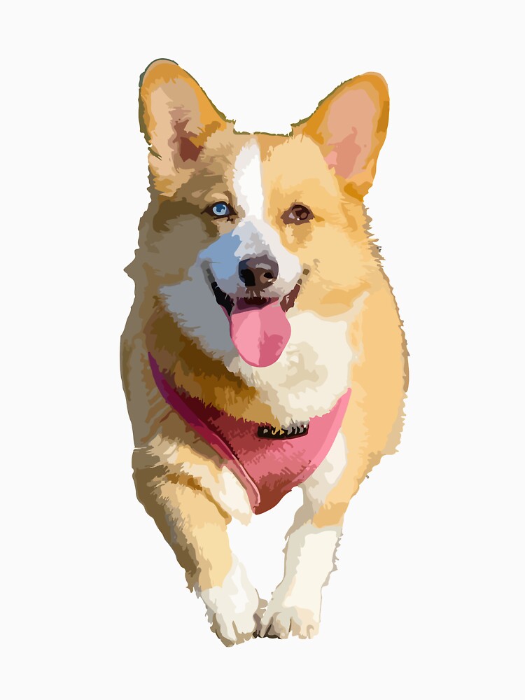 Dog with Scarf T-Shirt for Men and Women by AllStarMerch