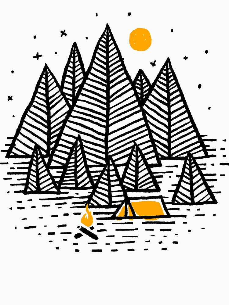 Happy Camper (for Light) by Quilimo Studio