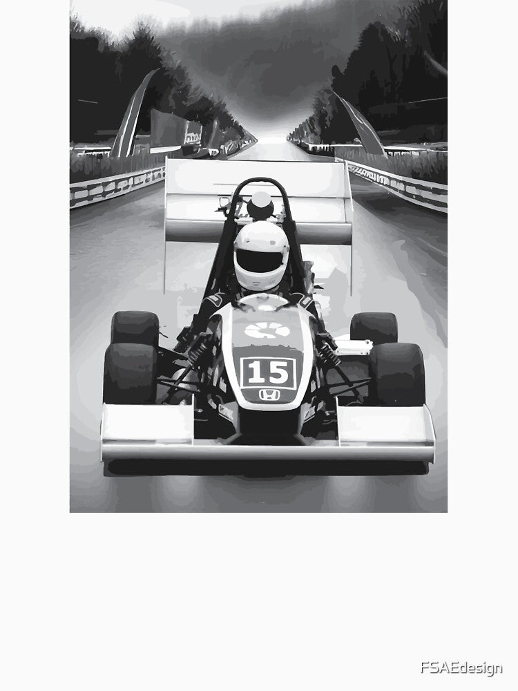 Formula Student in the road B&W by FSAEdesign