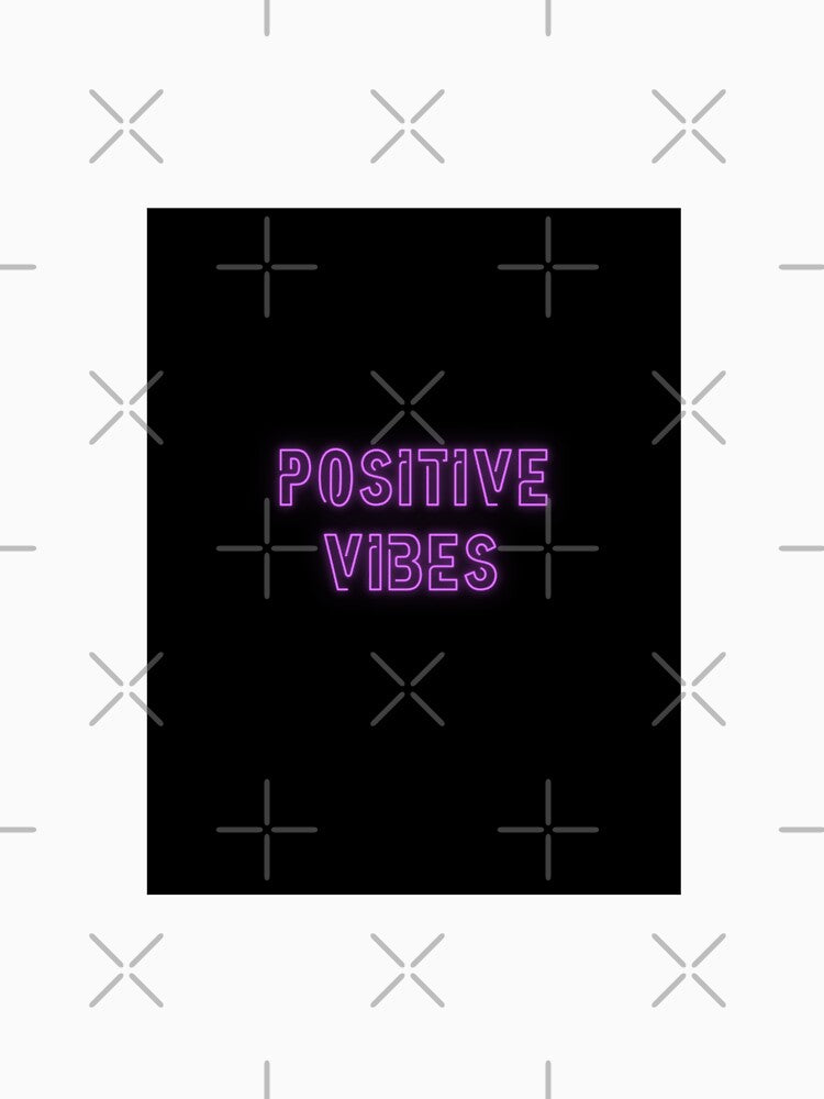 POSITIVE VIBES TYPOGRAPHY by jasneetchopra27