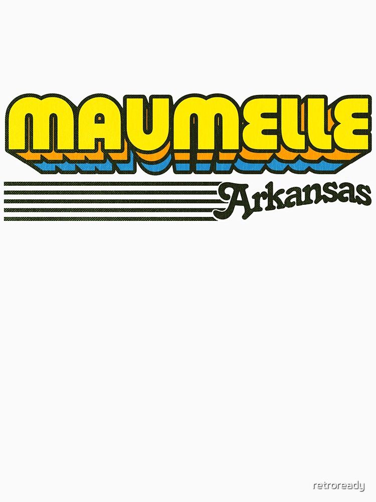 Maumelle, Arkansas | Retro Stripes by retroready
