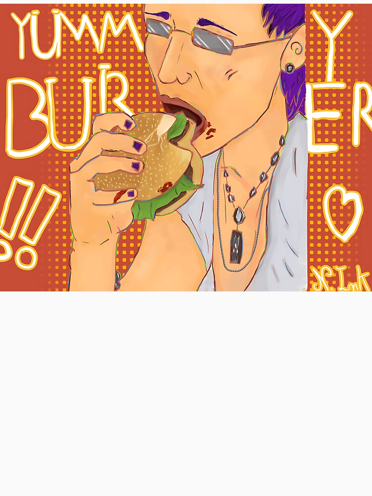 Yummy Burger Food Lover by jadeflafico