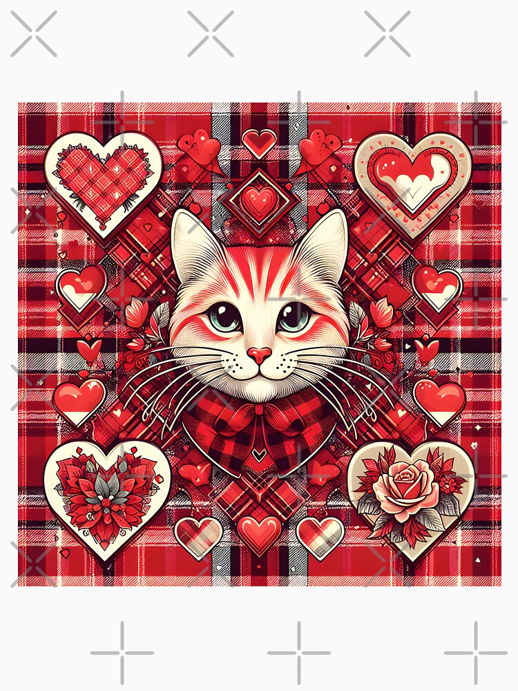 Valentine's day Cats : from Egyape artists (second design) by egyape ⭐⭐⭐⭐⭐
