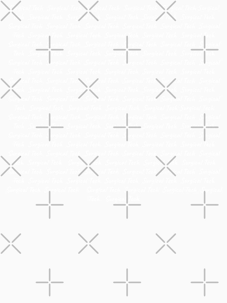 Surgical Tech Repeating Pattern Surgical Tech by Designs24U