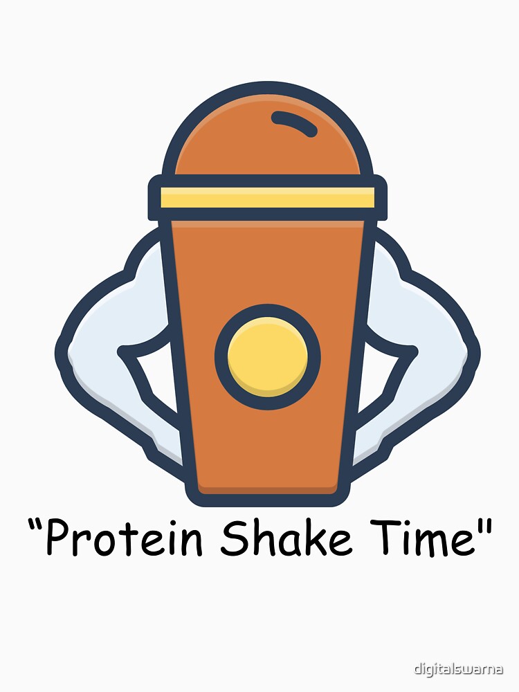 protein shake time by digitalswarna