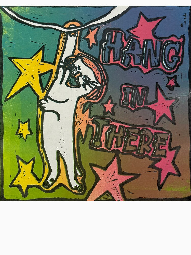 Hang in There Cat by BethMcArt