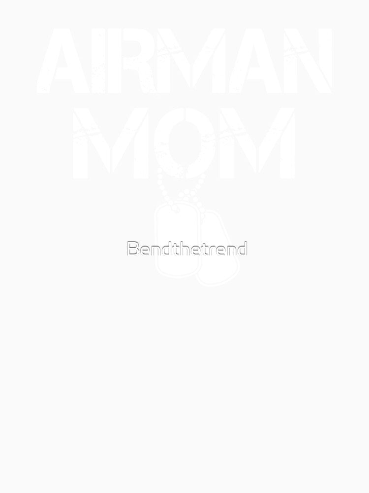 Airman Mom Trained To Fly Airplane Gift by Bendthetrend