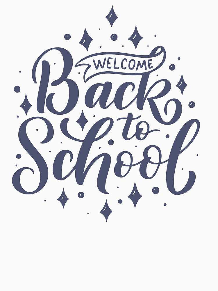 Welcome back to school blue by DigitalArt BoutiqueRS