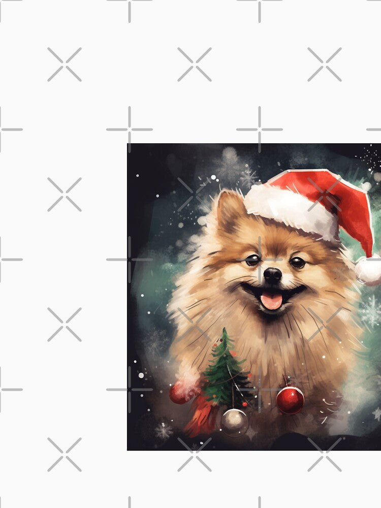 Soft-coated Wheaten Terrier Happy Christmas by CUTEDOGGIEZ