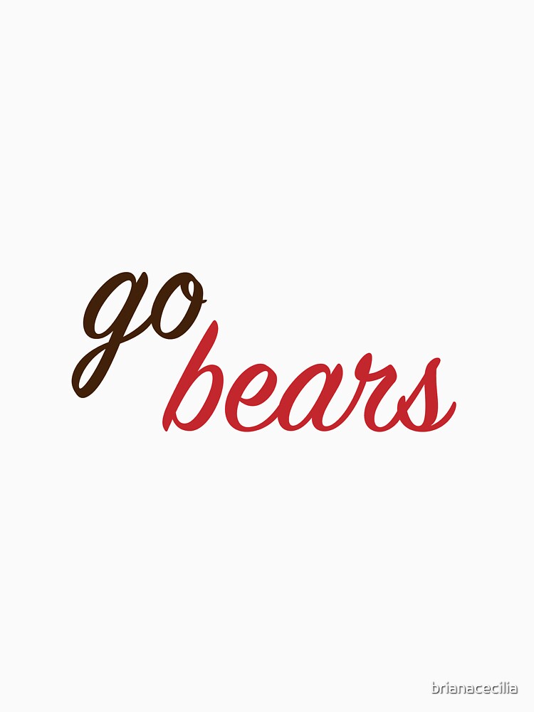 Go Brown Bears by brianacecilia