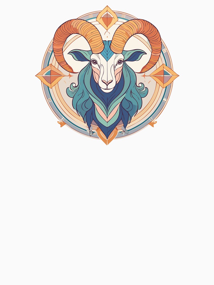 animal art ibex capricorn by PR7M
