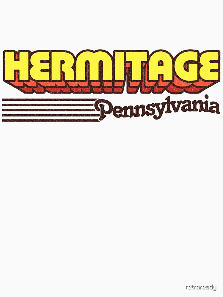 Hermitage, Pennsylvania | Retro Stripes by retroready