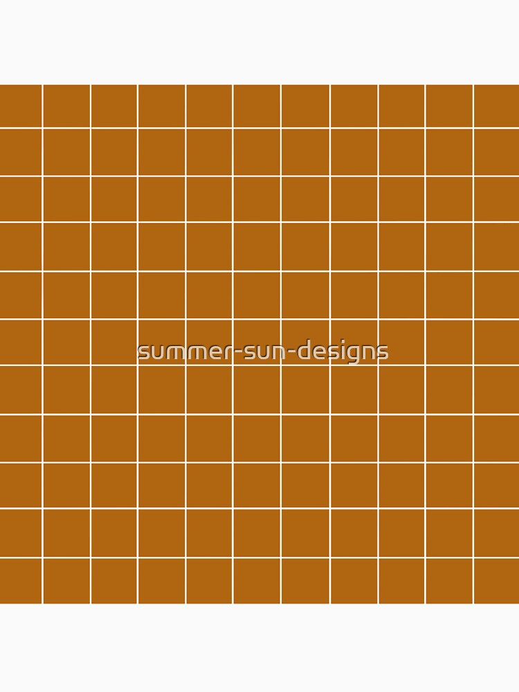 Grid (Golden Brown) by summer-sun-designs