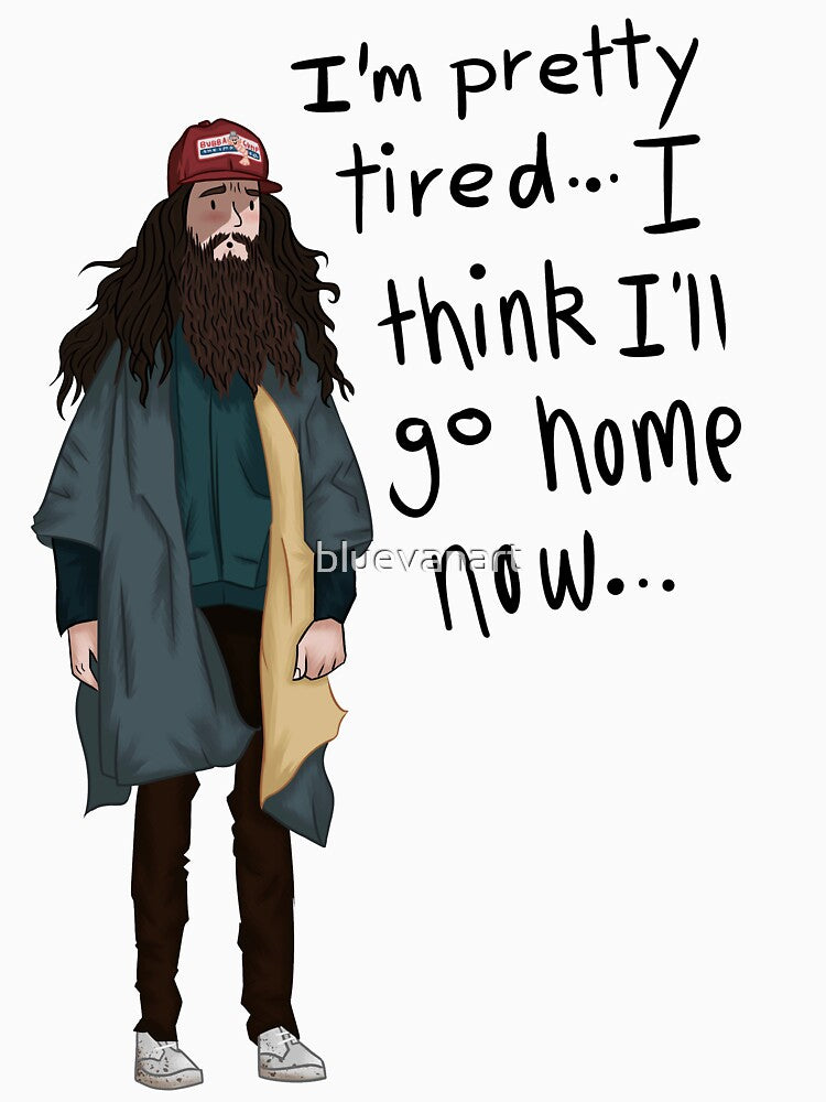 I Think I'll Go Home Now... by bluevanart