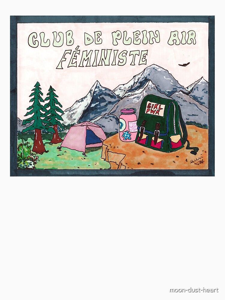 Feminist Outdoor Club by moon-dust-heart