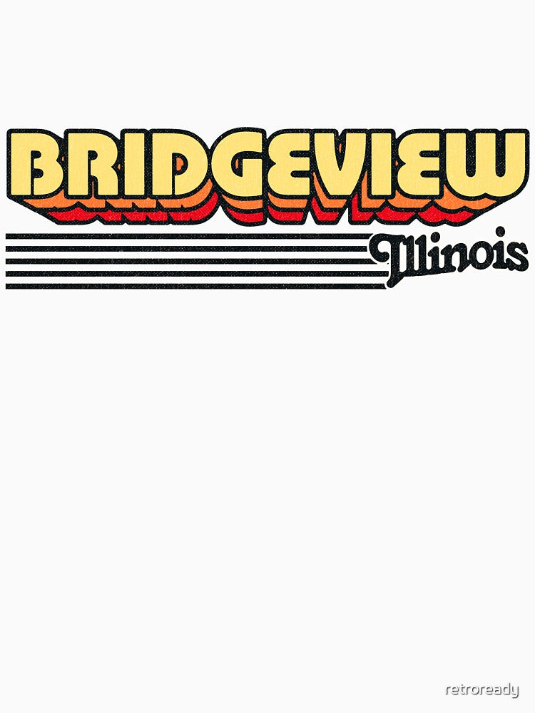 Bridgeview, Illinois | Retro Stripes by retroready