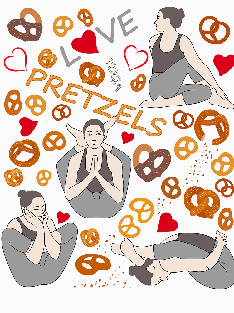 Love Yoga Pretzels by Laanas