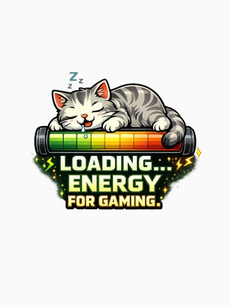 Cute gamer cat by 1PRINTORA1